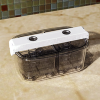 Moule à tofu 2-en-1 DIY en plastique, kit de presse pour la fabrication de tofu maison, moule à presser le soja, presse-légumes pour la cuisine