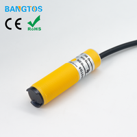 Sensor Proximitas Fotoelektrik NPN PNP Normal Terbuka 400mm Sensor Sinar Foto/Fotocell dengan CE RoHS