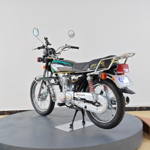 Moto de banlieue <span class=keywords><strong>125CC</strong></span> 4 temps, refroidissement naturel par air, norme Euro I, démarrage électrique, frein à tambour, vente en gros - Product Image 3