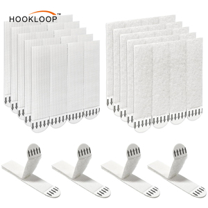 12 pasang/tas gambar putih Strip gantung tugas berat bebas kerusakan tanpa kuku gambar besar Strip gantung gambar Strip lengket - Product Image 6
