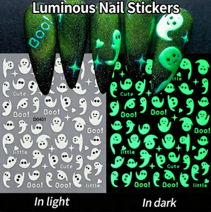 Lot <span class=keywords><strong>de</strong></span> Stickers 3D Roses d'Halloween pour Ongles, Autocollants Fantôme, Araignée, Flamme, Décorations pour Ongles, Fournitures <span class=keywords><strong>de</strong></span> Nail Art pour <span class=keywords><strong>Manucure</strong></span> DIY - Product Image 2