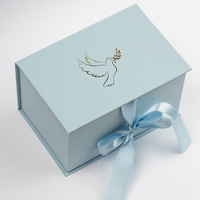 Boîte cadeau en papier cosmétique pliable de luxe avec logo personnalisé, vente en gros, avec ruban, boîte cadeau magnétique de qualité supérieure
