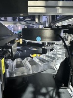 Máquina de inspección automática de visión de cámara de alta velocidad para control de calidad de etiquetado