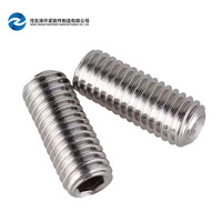 Vis de fixation hexagonales en acier inoxydable 304 DIN913 de fabrication chinoise M2 M2.5 M3 M6 M8 M10 M20