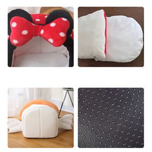 Cálido gato cama gatito casa mascota cesta tumbona cojín perros pequeños almohada Mat tienda cachorro nido cueva dormir camas casa <span class=keywords><strong>para</strong></span> gatos - Product Image 6