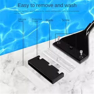 VOONLINE 수족관 조류 제거기 어항 청소 도구 10개의 스테인리스 스틸 블레이드 포함 유리 수족관용 - Product Image 5