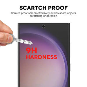 ฟิล์มกันรอยแบบเต็มจอ Samsung Galaxy S24 Series 9H HD Glass Silk Print กระจกนิรภัยสำหรับ Samsung S24 Ultra - Product Image 6