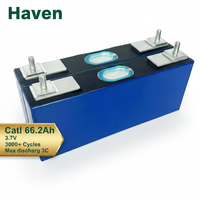 Batería de Litio Prismática CATL 3.7V 66.2Ah 67Ah NCM 811 para Vehículos Eléctricos, Bicicletas Eléctricas, Scooters Eléctricos, Suministro de Energía para Campamentos al Aire Libre, Almacenamiento Solar