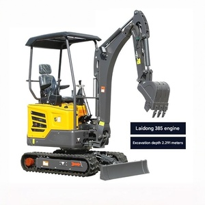 Excavatrice sur chenilles fiable de 22 CV avec contrepoids améliorés pour une capacité de levage accrue et une stabilité accrue pour les tracteurs agricoles à engrenages. - Product Image 5