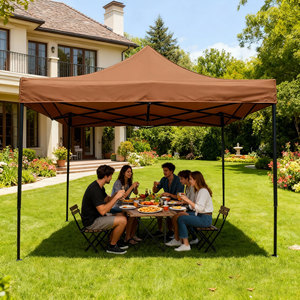 Sombrilla Colorida Impermeable, Carpa Hexagonal Publicitaria con Postes de Acero, Tela de PVC/Oxford/Poliéster, Personalizable para Eventos al Aire Libre - Product Image 1