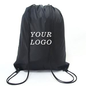 Factory Direct Sale Polyester <b>Drawstring</b> Back Pack Sports Football Soccer Basketball <b>Drawstring</b> School <b>Backpack</b> - Product Image 6