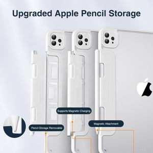 2024 nouveau étui magnétique pour <span class=keywords><strong>iPad</strong></span> Origami détachable antichoc avec porte-crayon pour <span class=keywords><strong>iPad</strong></span> Pro 11 2024 <span class=keywords><strong>iPad</strong></span> <span class=keywords><strong>Air</strong></span> <span class=keywords><strong>10</strong></span>.9 2020 - Product Image 4