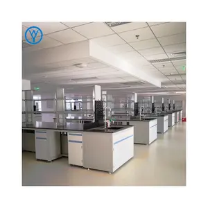 WUY supplier hospital chemistry laboratory table steel work bench lab working bench table