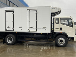 Howo 4x2 <span class=keywords><strong>10</strong></span> <span class=keywords><strong>tonnes</strong></span> <span class=keywords><strong>camion</strong></span> frigorifique de 12 <span class=keywords><strong>tonnes</strong></span> de <span class=keywords><strong>camion</strong></span> de congélateur diesel pour le transport de poisson et de viande - Product Image 4