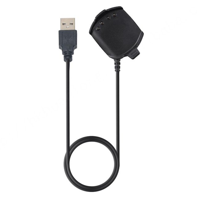 1M USB Dock Charger Braid Shielded TPE Data Cable for Garmin Approach S2/S4 GPS Smart Watch