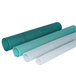 Tubería Espiral Reforzada de PVC para Succión y Descarga de Aguas Residuales, Material de Transporte con Presión Negativa, Forma Plana con Nervaduras - Product Image 5