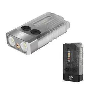 Siêu sáng LED năm chế độ ánh sáng chính bao gồm Turbo và kinh tế lâu dài mini EDC đèn pin