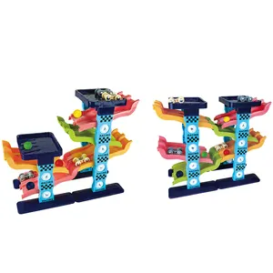 102PCS बच्चों Dismounting उपकरण अलग ले ट्रैक खिलौने सेट कार ट्रैक खिलौना