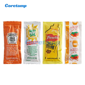 Empaquetadora de bolsitas de pasta de tomate de 2 carriles - Product Image 2