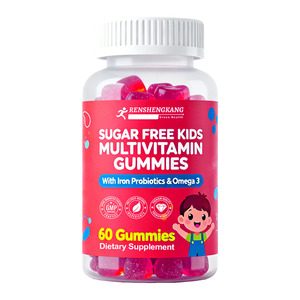 Vitaminas diarias de marca privada OEM OM para niños adultos Gomitas multivitamínicas sin azúcar Probióticos de hierro Omega 3 Vitaminas C <span class=keywords><strong>B</strong></span> Complex - Product Image 2