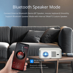 Hotack L003 Full HD 3500 Lumens Home Cinéma Projecteur Vidéo Portable LCD LED Smart Android TV Proyector Portatil Mini <span class=keywords><strong>Proj</strong></span> - Product Image 6