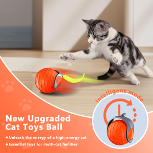 New USB Charge Pet <b>Interactive</b> Electronic Smart Ball <b>Toys</b> Automatic Moving Pet Teasing Smart Rolling Ball <b>Cat</b> <b>Toys</b> for Kitty - Product Image 3
