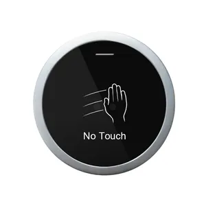 Mini contrôle d'accès étanche bouton de sortie sans contact bouton de sortie de porte infrarouge