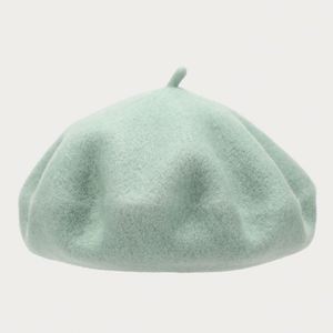 Boina de Lana para Mujer, Color Sólido, Estilo Francés, con Logotipo Personalizado y Patrón Bordado - Product Image 6