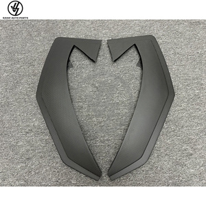 Nouveaux canards arrière en fibre de carbone sèche style Duke mat sans éclairage pour Lamborghini Revuelto - Product Image 2