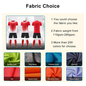 Ensemble de maillots de football personnalisés WOJIEER, respirant, 100% polyester, séchage rapide, sans manches, maillot de football de haute qualité, uniforme de football pour - Product Image 4