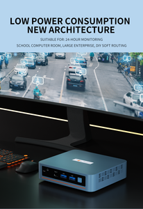 Mini <span class=keywords><strong>PC</strong></span> Commercial Intel N100, Ordinateur de <span class=keywords><strong>Bureau</strong></span> Compact, DDR4, SSD M.2, Double HDMI, Idéal <span class=keywords><strong>pour</strong></span> le <span class=keywords><strong>Bureau</strong></span>, Vente <span class=keywords><strong>en</strong></span> <span class=keywords><strong>Gros</strong></span> OEM - Product Image 3