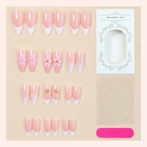 Autocollants 3D <span class=keywords><strong>Sirène</strong></span> Fleur pour Ongles, Texture Coquillage Nud Pearl Amande, Faux Ongles Décoratifs Étoile <span class=keywords><strong>de</strong></span> Mer, Vente en Gros - Product Image 2
