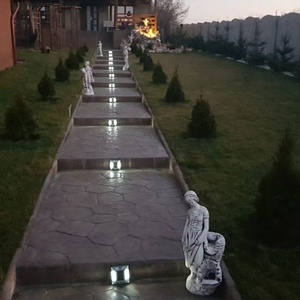 Светодиодные светоотражающие дорожные маркеры, предупреждающие светодиодные солнечные фонари, алюминиевые светоотражатели, солнечные дорожные маркеры «кошачий глаз» - Product Image 3