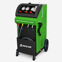 Boscar WCS-6800 Sistema de Refrigeración de Frenos 2 en 1, Cambiador de Fluido de Radiador, CA 220-240V, Tanque de 20L*2, Potencia de 150W, Manómetro de Presión de 0-2Mpa, 1.8m