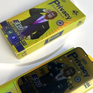 Nhà Máy Giá Ovog Riêng Tư Kính Siêu <span class=keywords><strong>X</strong></span> Chống Gián Điệp Riêng Tư Tempered Glass Bảo Vệ Màn Hình Cho <span class=keywords><strong>Iphone</strong></span> 16 Pro Max - Product Image 4