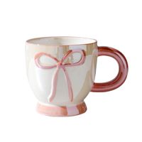 Mug en céramique avec couvercle, design mignon, finition brillante, origine Chaozhou, tasse à café de voyage pour boire
