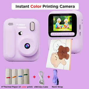 Fotocamera per Bambini con <span class=keywords><strong>Stampa</strong></span> Istantanea, Foto a Colori 48MP, Video 1080P, Cornici Divertenti, Regalo di Compleanno per Bambini - Product Image 2
