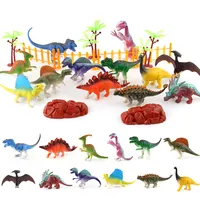 Groothandel Kids Mini Simulatie Pvc Plastic Bomen Realistische Serie Jurassic Dinosaurus Action Figure Dier Model Speelgoed Sets