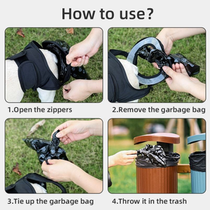 Pañales Ecológicos Reutilizables de Poliéster para Perros, Estilo Simple y Lujoso, con Bolsa para Orina para un Cuidado Fácil de las Mascotas - Product Image 5