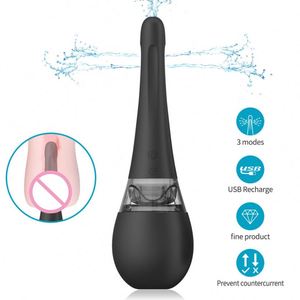 圧力ポンプスプレー水吸引電気ABSシリコンアナルホースクリーナー大人の大人のおもちゃサプライヤー工場価格 - Product Image 3