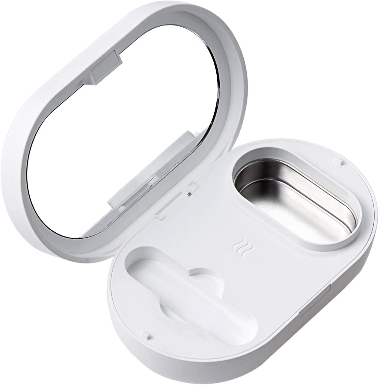 USB для ежедневного ухода, маникюрный набор, устройство для контактных линз Ультразвуковой очиститель контактных линз Авто очиститель глаз белка чистки чехол