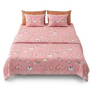 Kids Hand look <b>king</b> <b>size</b> Bedsheet with 2 <b>Pillow</b> Cover Printed Bedsheet Set Quilt Cover and <b>Pillow</b> Covers for Kids Bedroom - Product Image 1