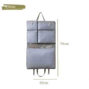 Portable Multifunctional Polyester Unisex Travel Storage Bag Zipper Closure Fashion Style for Underwear Clothing Luggage Packing - Product Image 6
