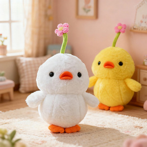 Lindo y Feliz Pollito de Peluche Súper Suave, Muñeco de Peluche, Muñeco para Niños, Muñeco para Máquina de Garras, Compañero de Escritorio, Regalo de Cumpleaños - Product Image 6