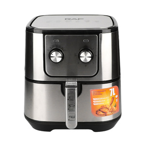 Friteuses à air 1800W 7L en acier inoxydable, faciles à nettoyer, avec fonction antiadhésive, ustensile de cuisson - Product Image 4