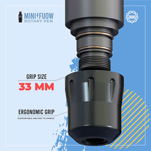 เครื่องสักลาย POTENT รุ่น Minipen Fuow โดย <span class=keywords><strong>OUO</strong></span> ความเร็ว 6,500 รอบต่อนาที แบบ RCA - Product Image 2