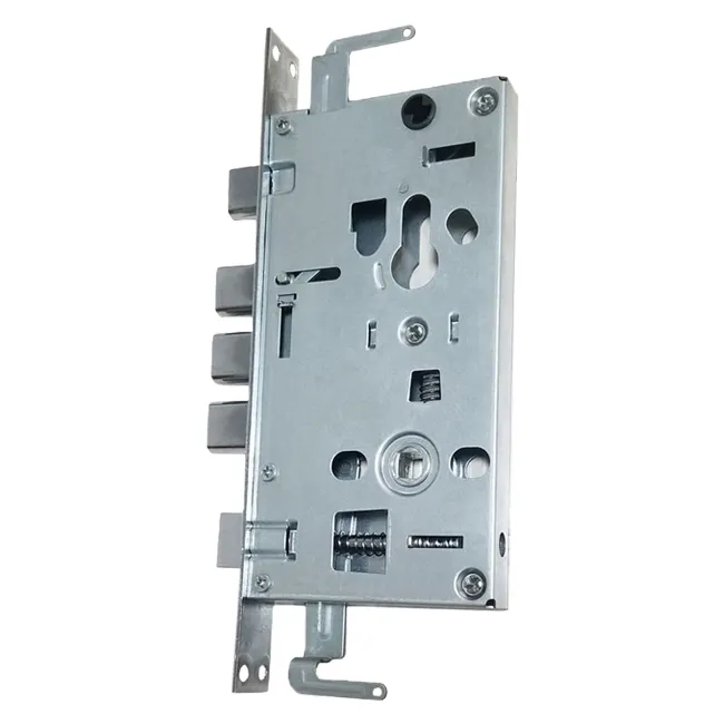 Stainless Steel Door Lock Hardware Iron Body Safety and Security Cylinder Mortise Lock Anti-Shock and Pickproof