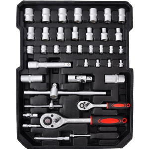 ชุดเครื่องมือช่างซ่อมรถยนต์อเนกประสงค์ Oem187-in-1 ประแจบล็อก ประแจขัน พร้อมกระเป๋าใส่เครื่องมือแบบแข็ง รับประกัน 1 ปี ปรับแต่งได้ตามต้องการ - Product Image 5
