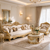 Ensemble de canapés en tissu velours, fauteuils, meubles, buffet, pour salon et maison