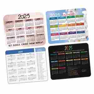 Tapis de souris personnalisable avec calendrier annuel, écologique, cadeau, promotionnel, tapis de souris imperméable à transfert thermique - Product Image 2